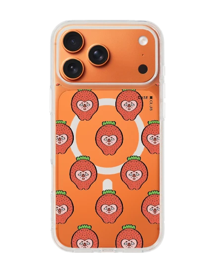 iphone 17 pro max clear magsafe uncle strawberry