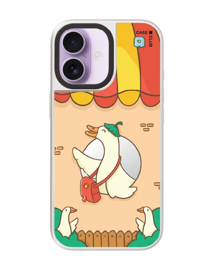 เคสกระจก iphone 17 magsafe เป็ดสโลว์ไลฟ์