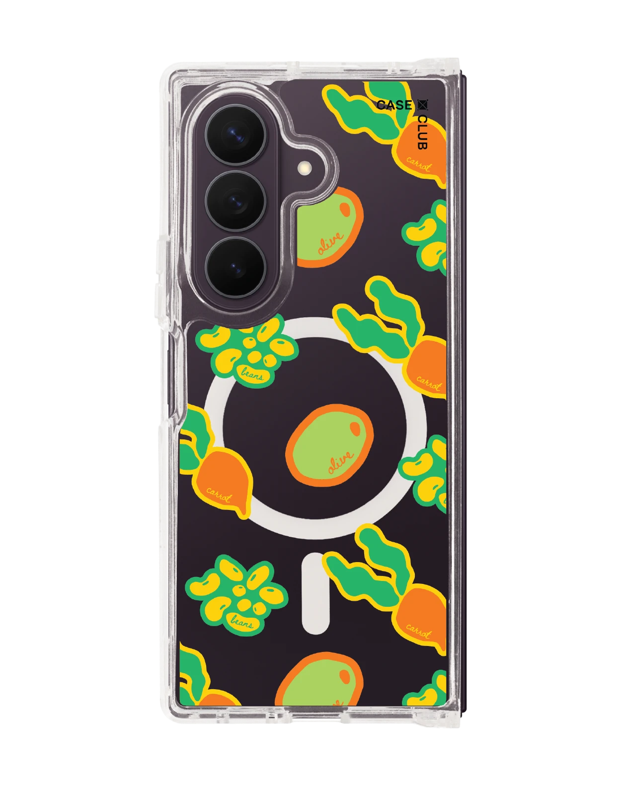 samsung galaxy z fold 8 ultra clear magsafe veggie party