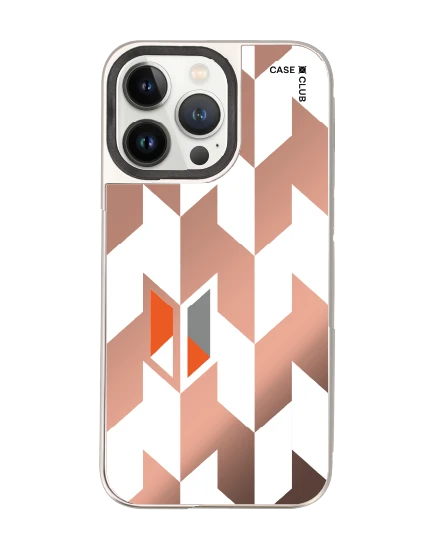 เคสกระจก iphone 14 pro max magsafe ฮาวด์สทูธขาวดำแนวตั้ง