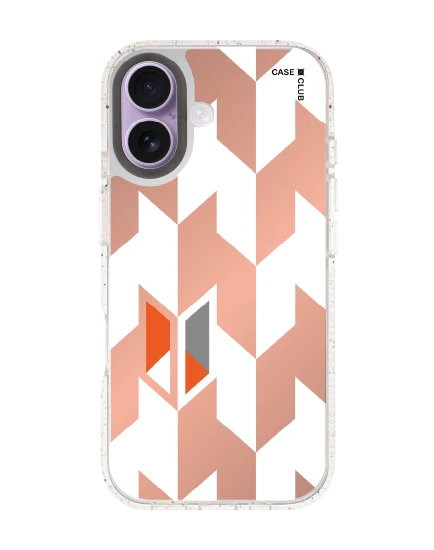 เคสกระจกใส iphone 17 mirror magsafe ฮาวด์สทูธขาวดำแนวตั้ง