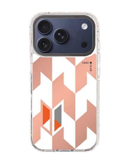 เคสกระจกใส iphone 17 pro mirror magsafe ฮาวด์สทูธขาวดำแนวตั้ง