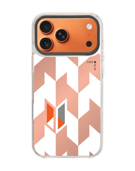 iphone 17 pro max clear mirror magsafe vertical houndstooth