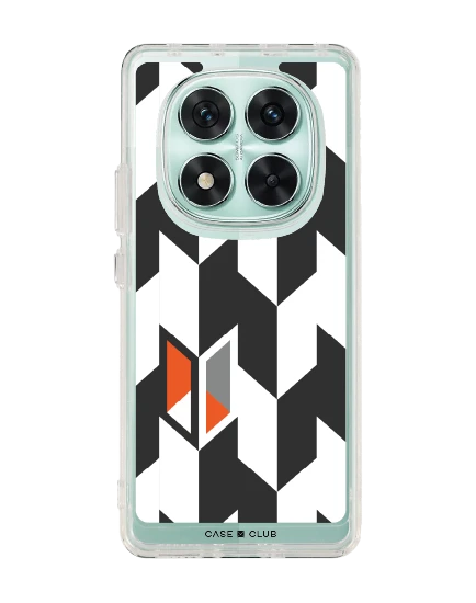 เคสใส redmi note 14 pro ฮาวด์สทูธขาวดำแนวตั้ง