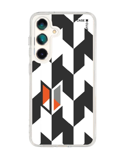 เคสใส samsung galaxy s25 magsafe ฮาวด์สทูธขาวดำแนวตั้ง