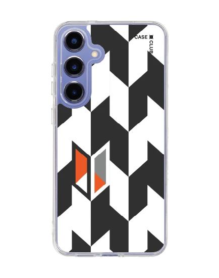 samsung galaxy s25 plus clear magsafe vertical houndstooth