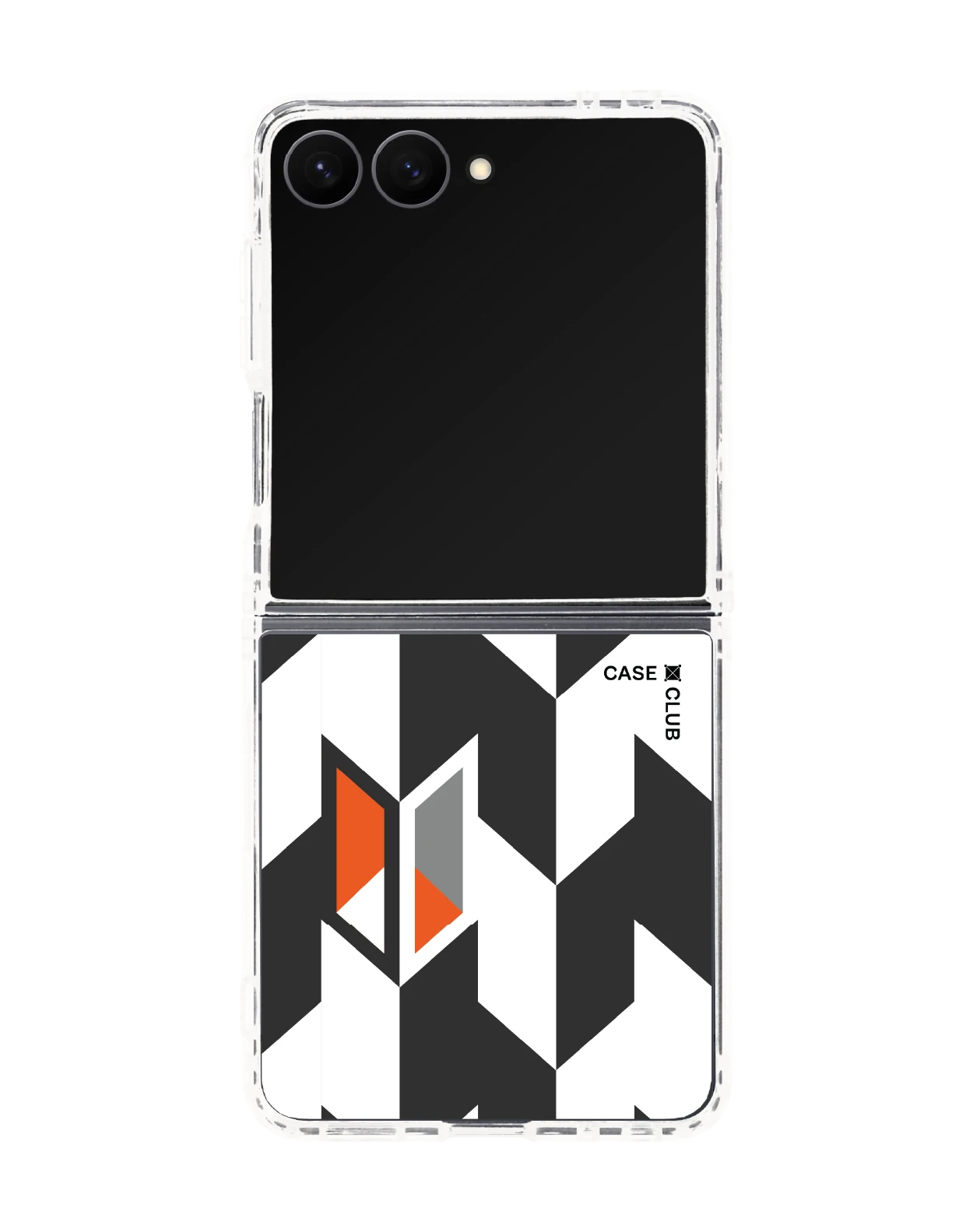 เคสใส samsung galaxy z flip 8 magsafe ตารางแฉก