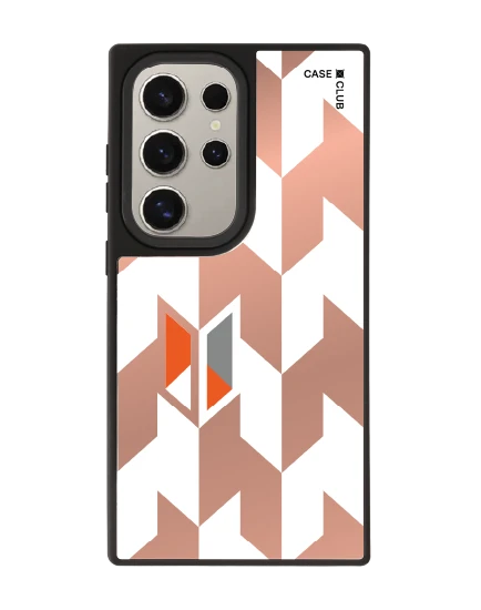 samsung s24 ultra matte mirror magsafe vertical houndstooth