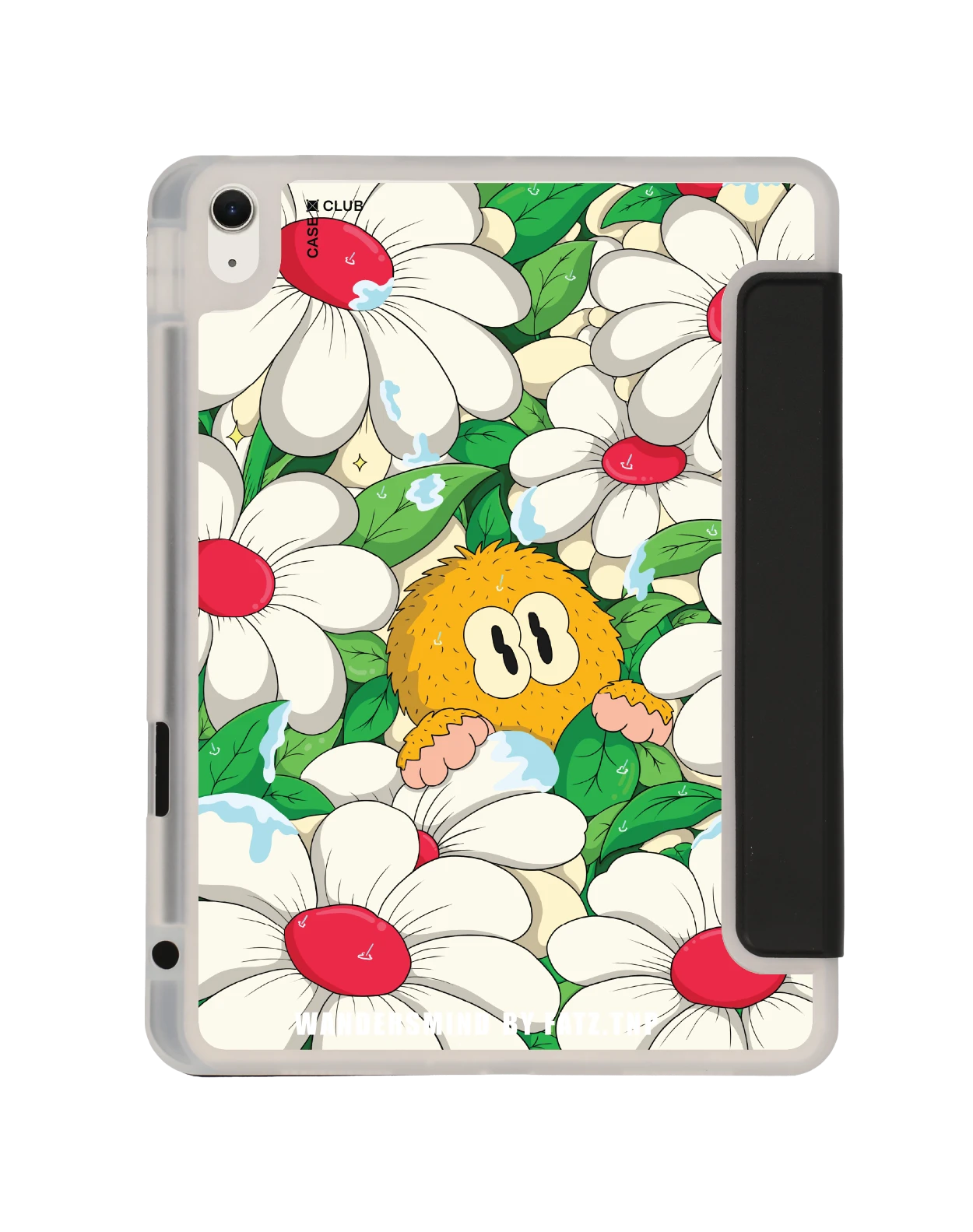 ipad air4/5/6/7 11" 2025 (m2/m3) clear black wandersmind daisy