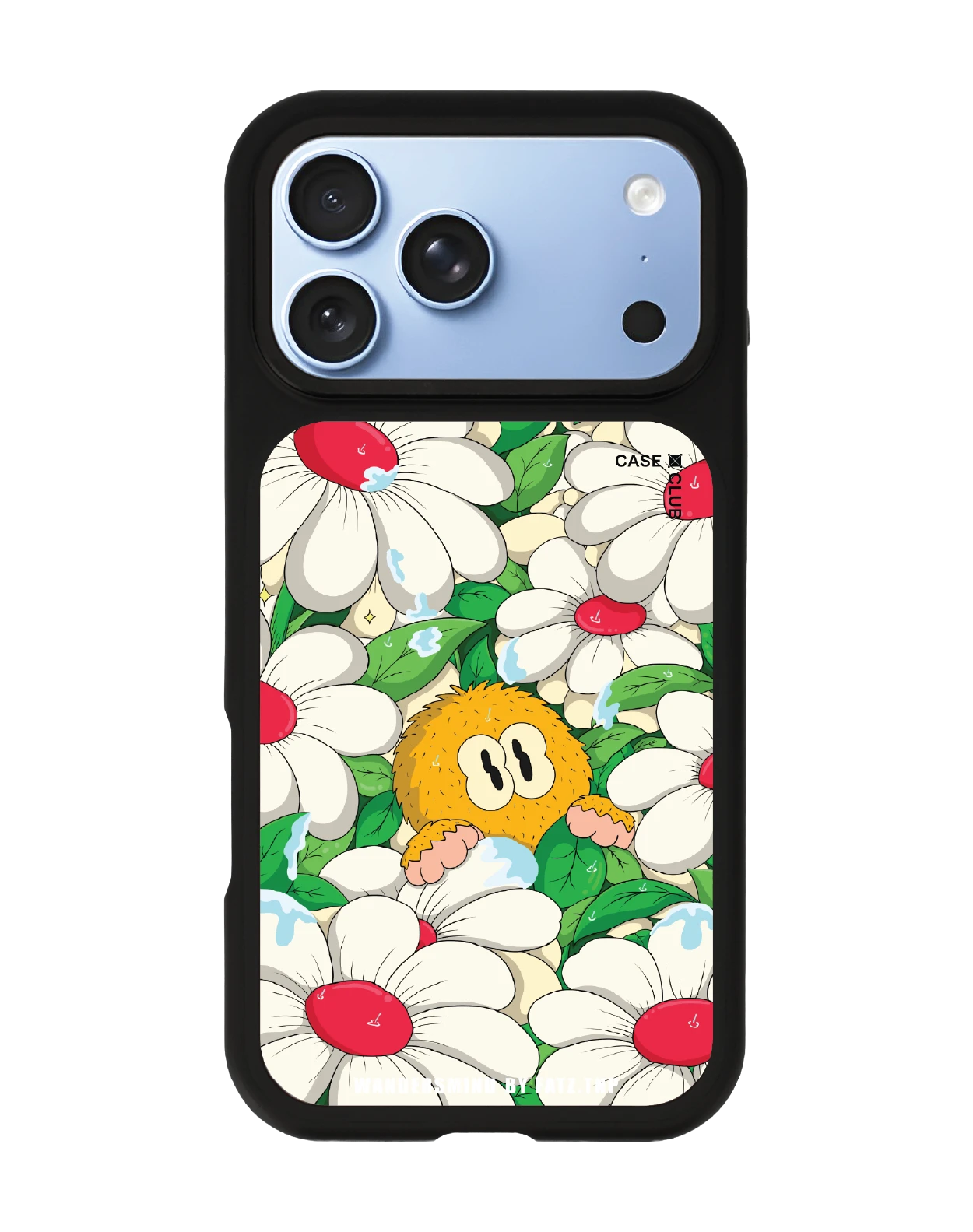 เคสเปลี่ยนฝาหลัง iphone 18 pro max magsafe สีดำ wandersmind ดอกเดซี่