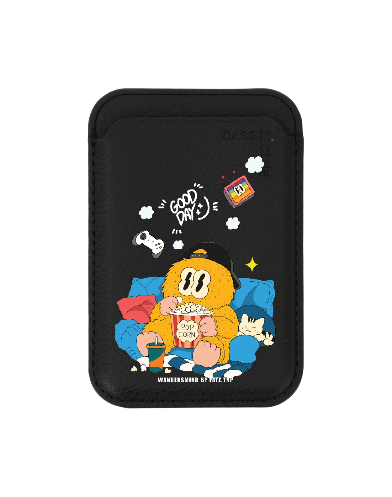 black wallet magsafe wandersmind day off