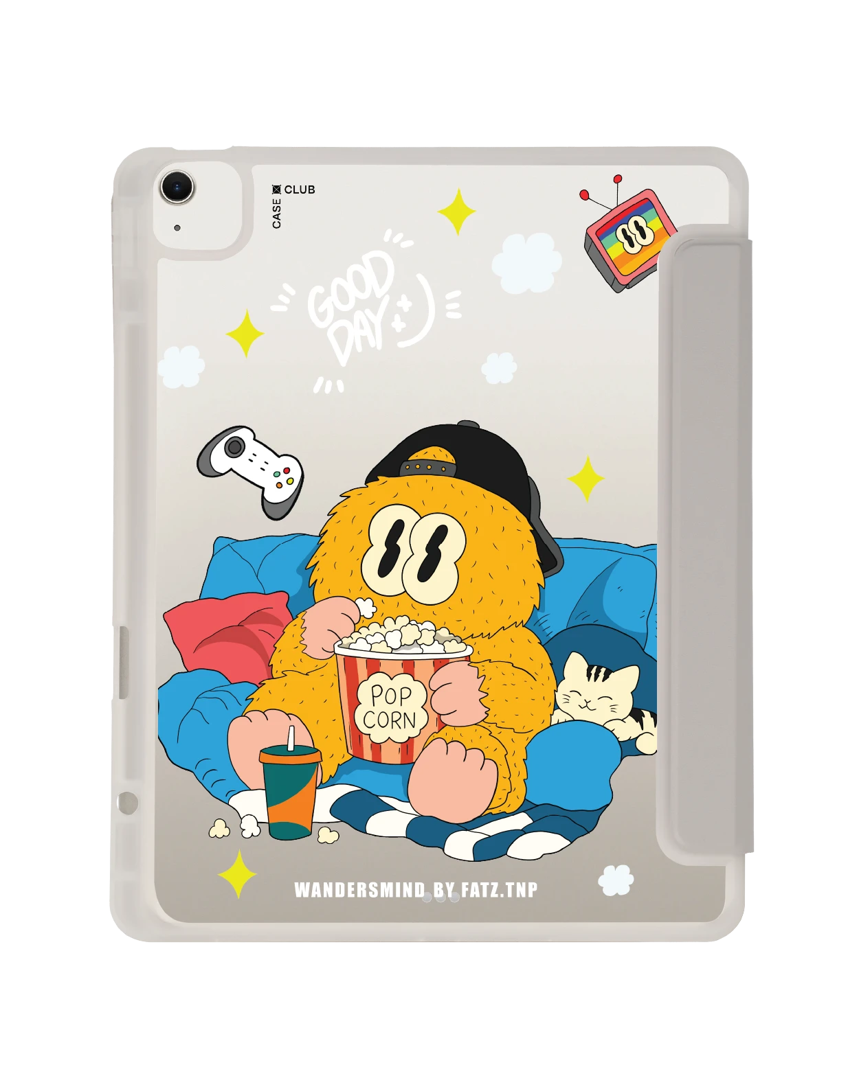 ipad air6/7 13" 2025 (m2/m3) clear grey wandersmind day off
