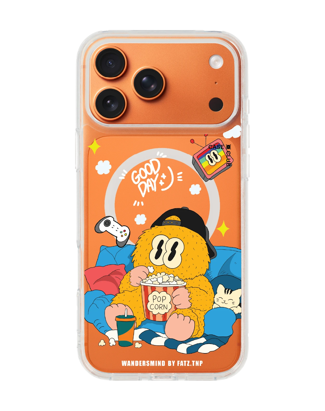 เคสใส iphone 17 pro max magsafe wandersmind วันหยุด