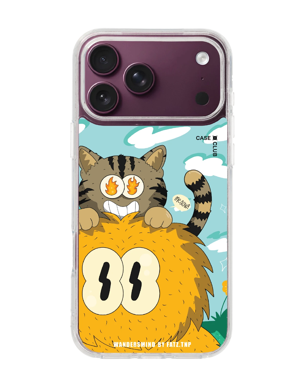 เคสใส iphone 18 pro max wandersmind ดูโอ้แมว