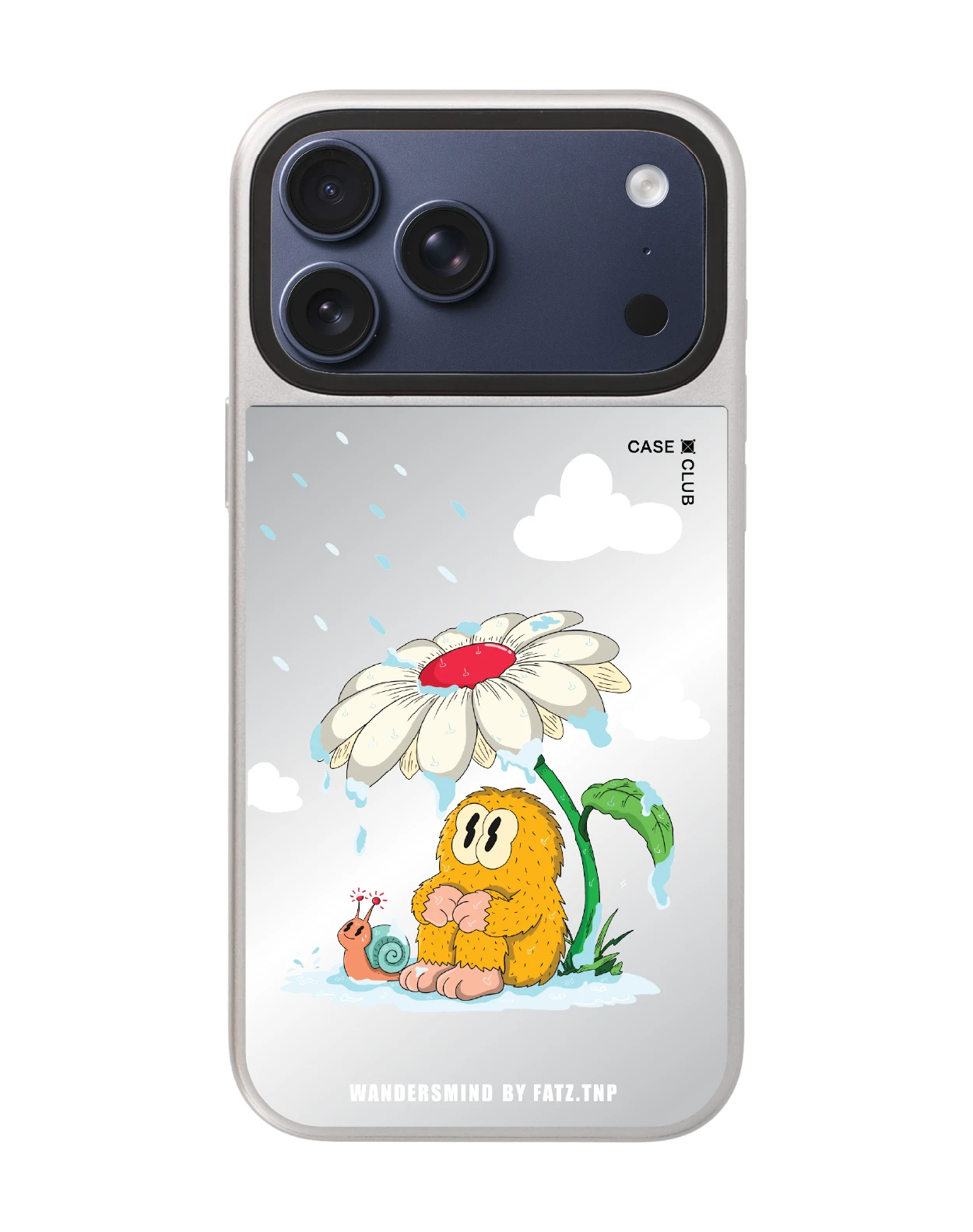 iphone 17 pro max mirror silver magsafe wandersmind rain
