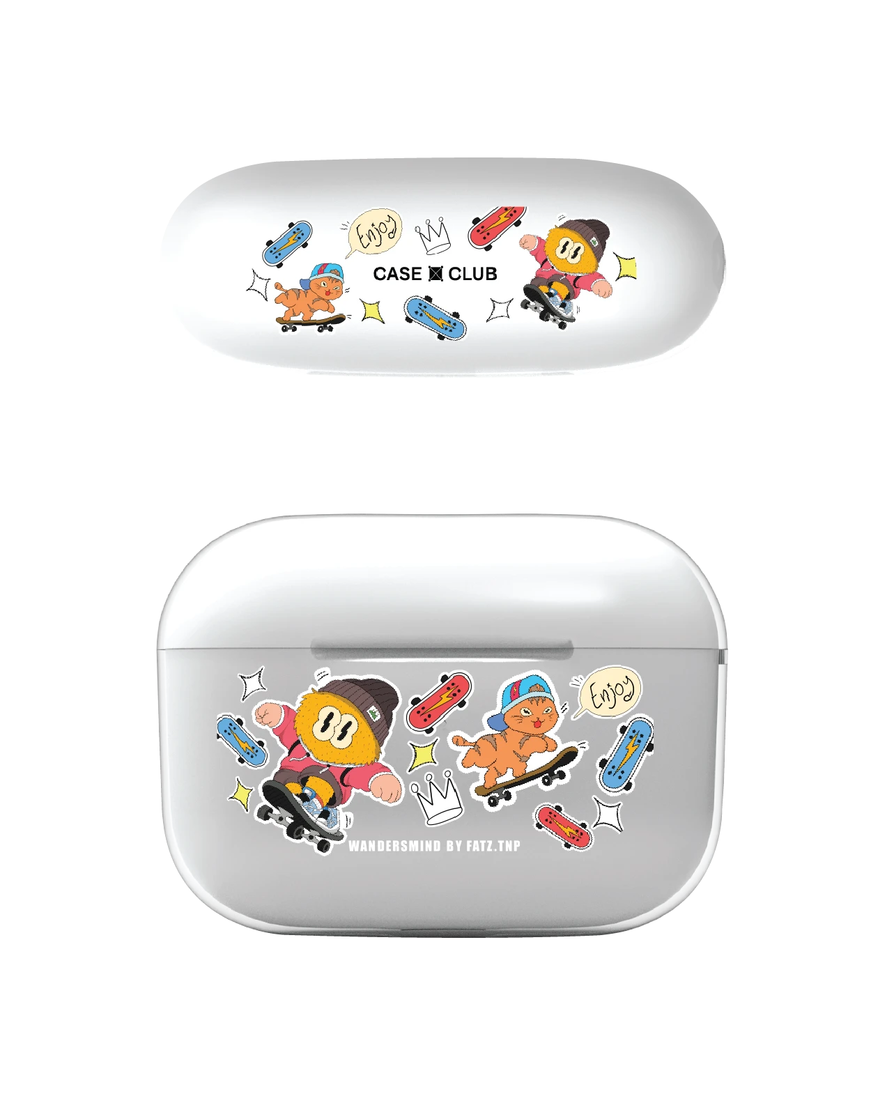 เคสใส airpods pro 2 wandersmind สติกเกอร์