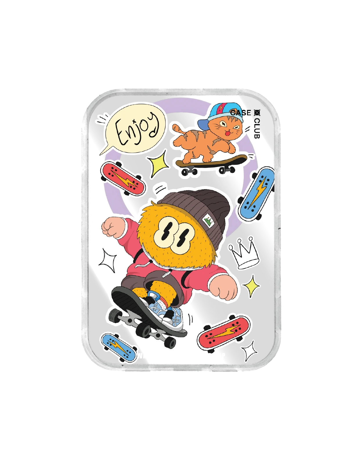 iphone 18 pro switch lilac plate wandersmind sticker