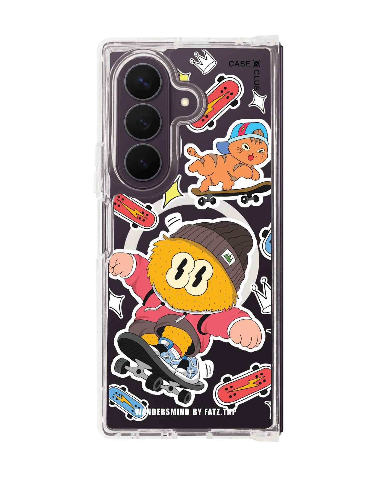เคสใส samsung galaxy z fold 8 ultra magsafe wandersmind สติกเกอร์