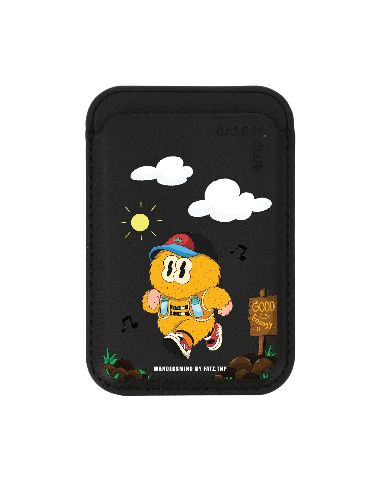 black wallet magsafe wandersmind trail