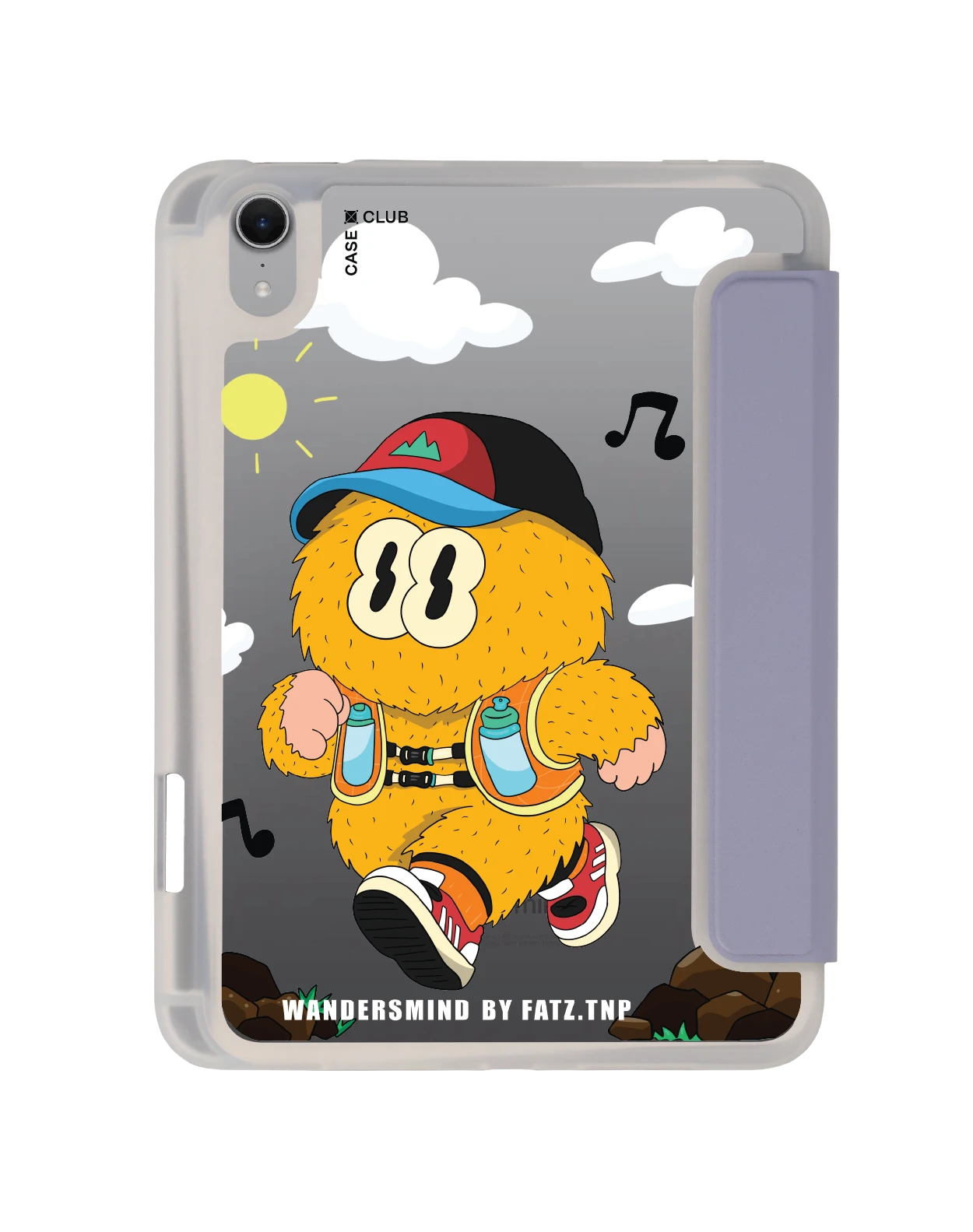 เคสใส ipad mini 7 สีม่วง wandersmind เดินป่า