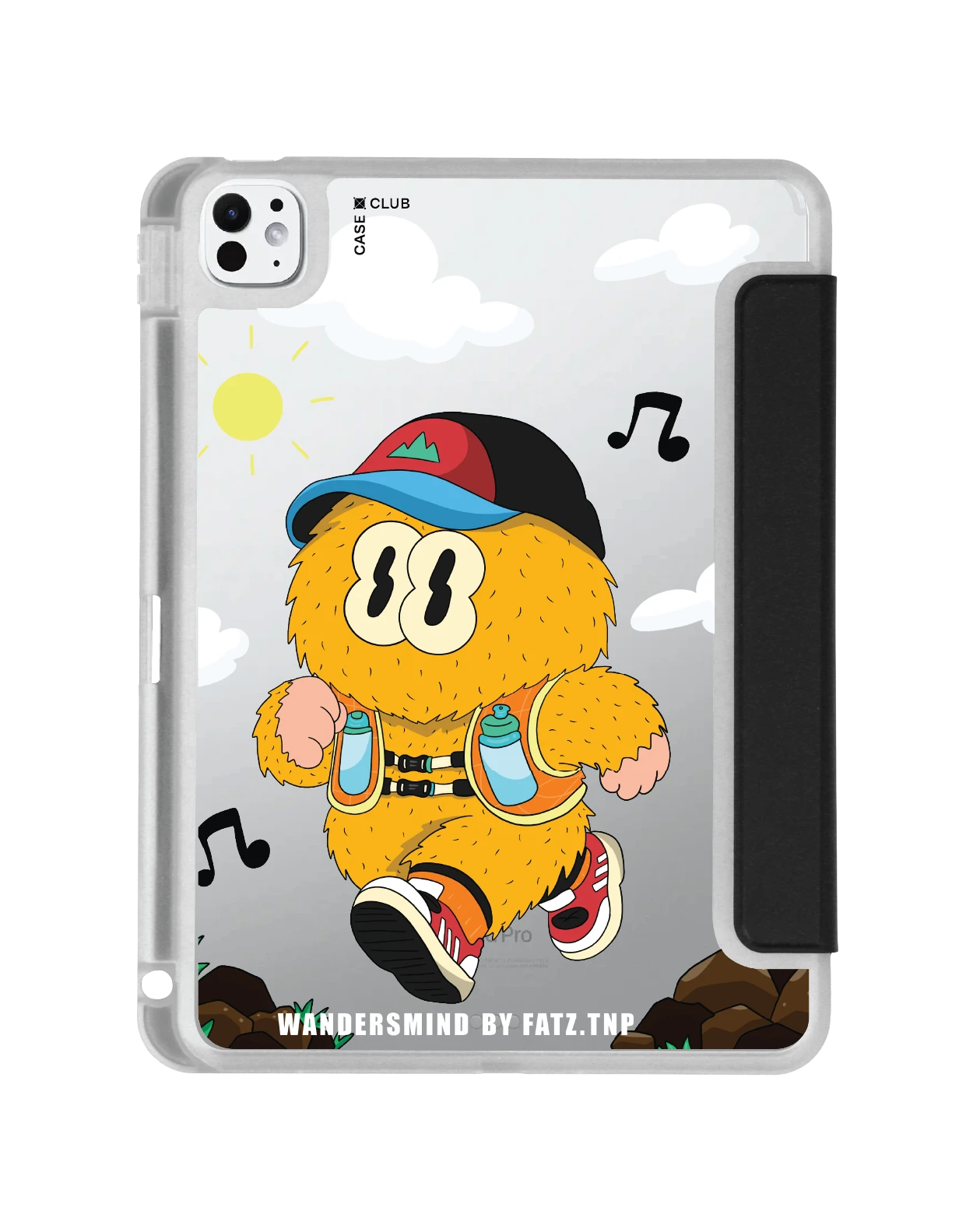 เคสใส ipad pro 11 สีดำ wandersmind เดินป่า
