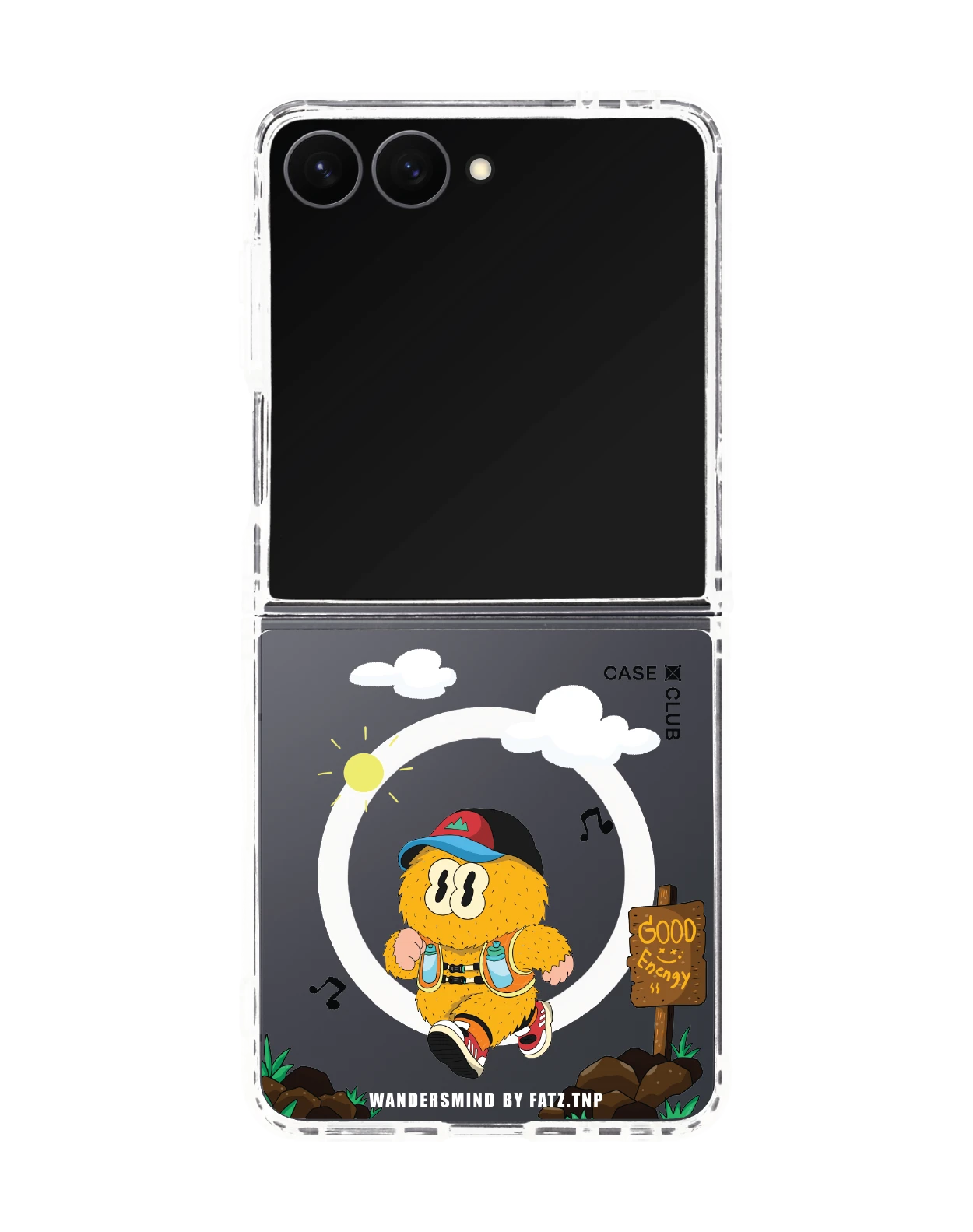 samsung galaxy z flip 8 clear magsafe wandersmind trail