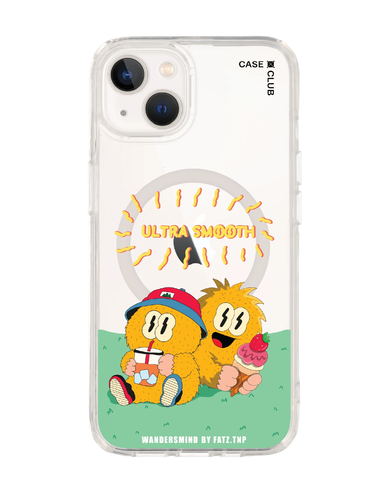 เคสใส iphone 13 magsafe wandersmind อัลตร้าสมูท
