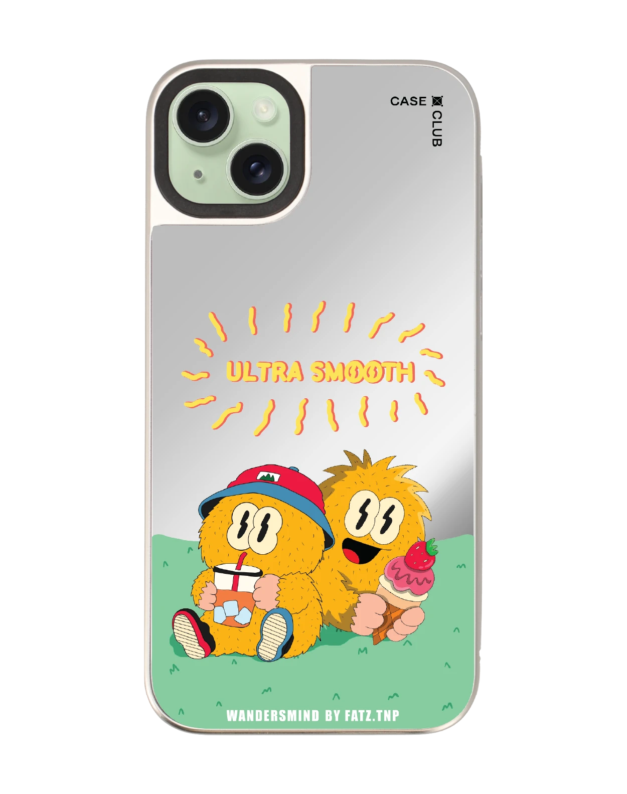 เคสกระจก iphone 15 plus magsafe wandersmind อัลตร้าสมูท