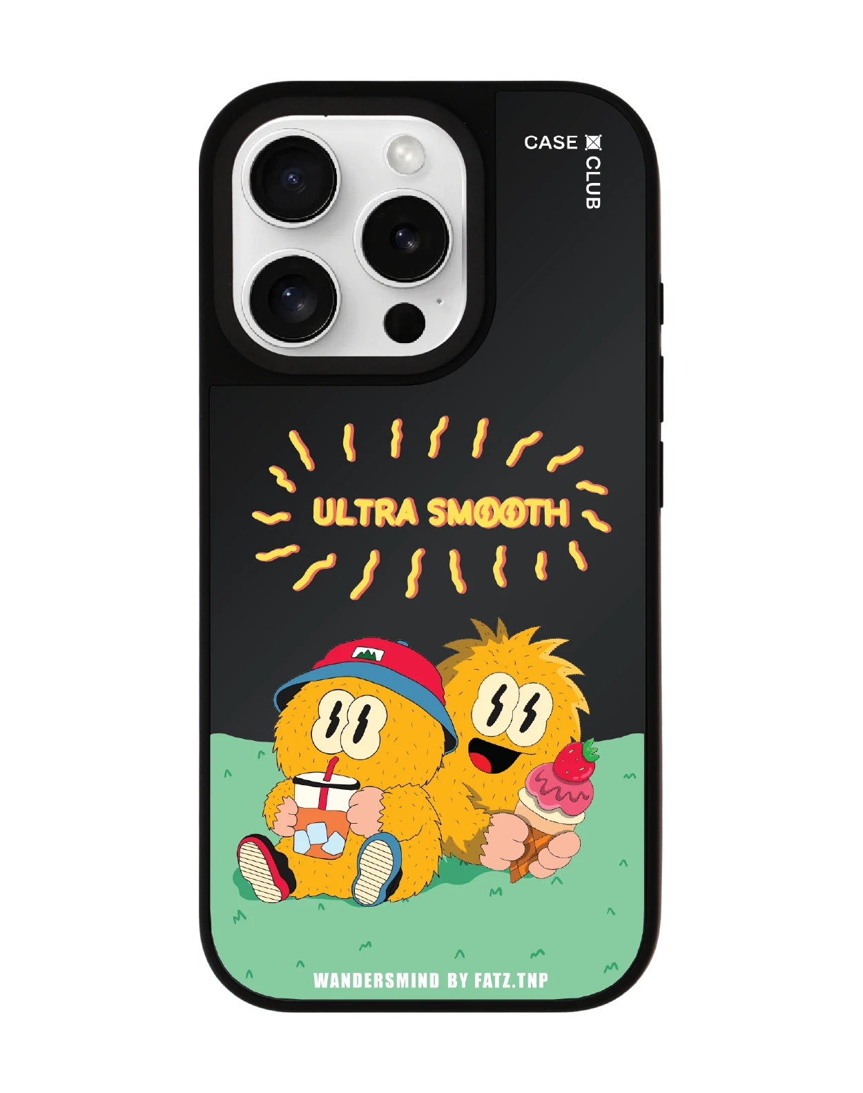 เคสกระจกดำด้าน iphone 16 pro magsafe wandersmind อัลตร้าสมูท
