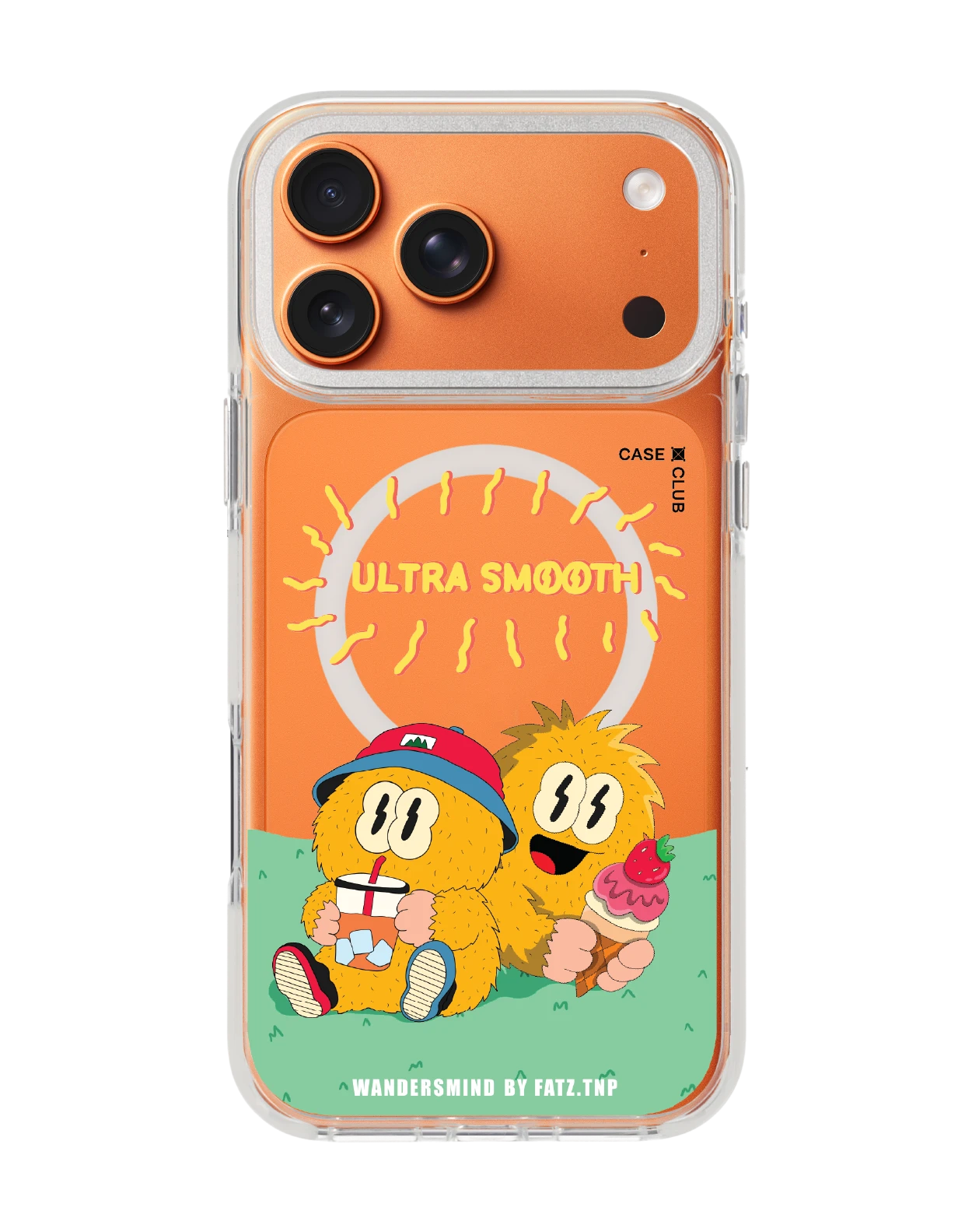 เคสใส iphone 17 pro max magsafe สีขาว wandersmind อัลตร้าสมูท