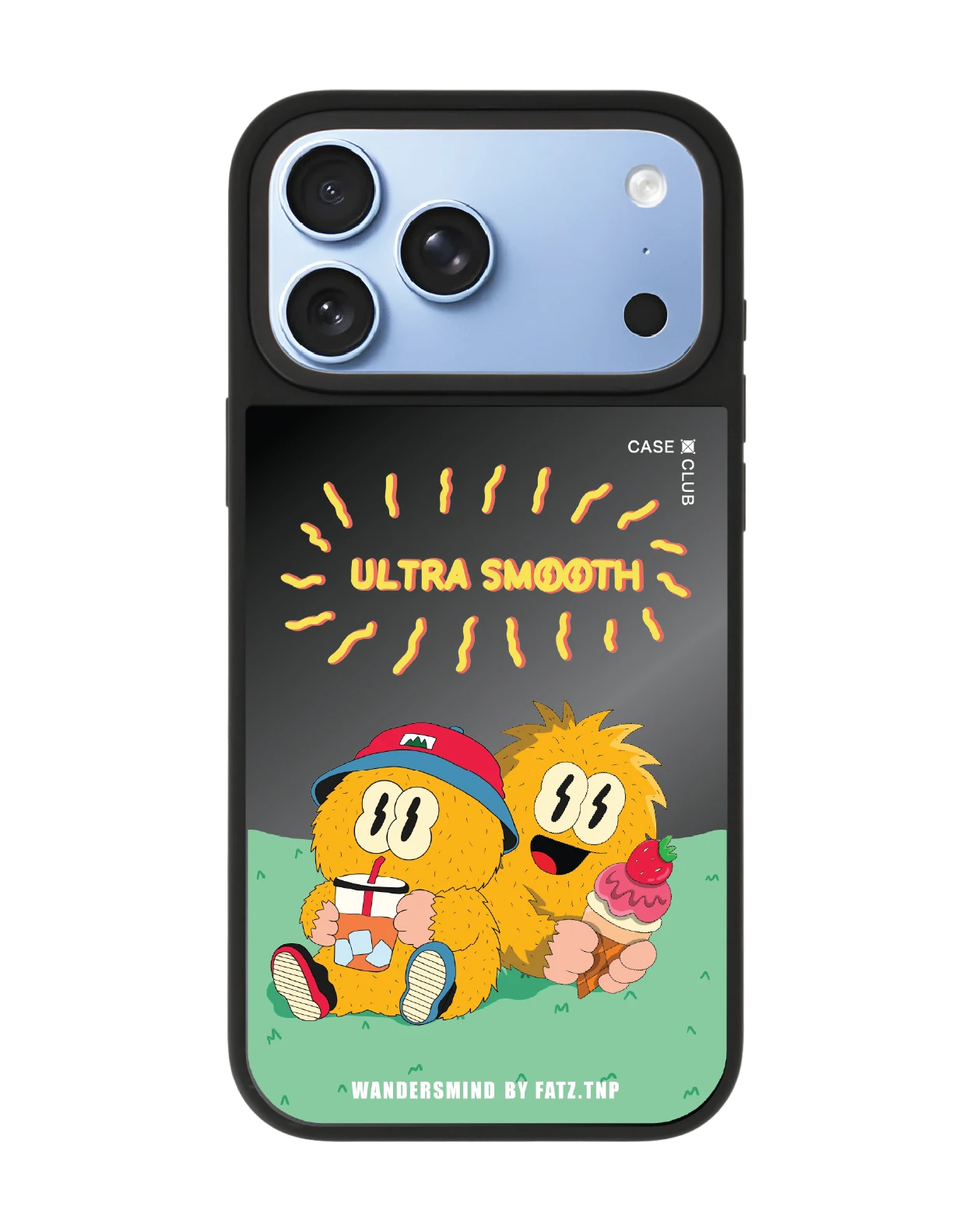 เคสกระจกดำด้าน iphone 18 pro max magsafe wandersmind อัลตร้าสมูท