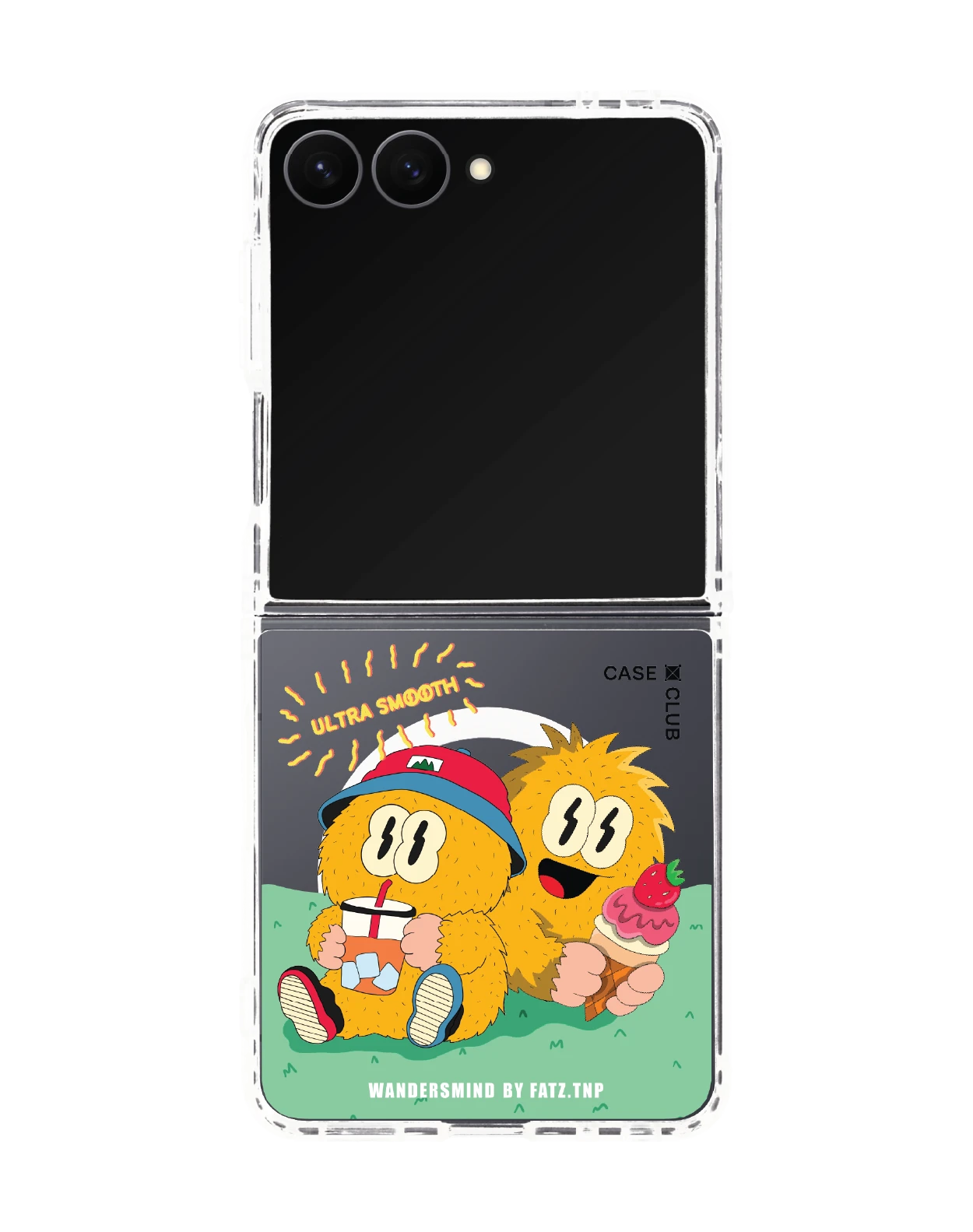 เคสใส samsung galaxy z flip 8 magsafe wandersmind อัลตร้าสมูท