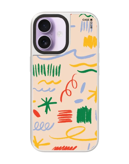 เคสกระจก iphone 17 magsafe ปลายพู่กันแห่งความสุข