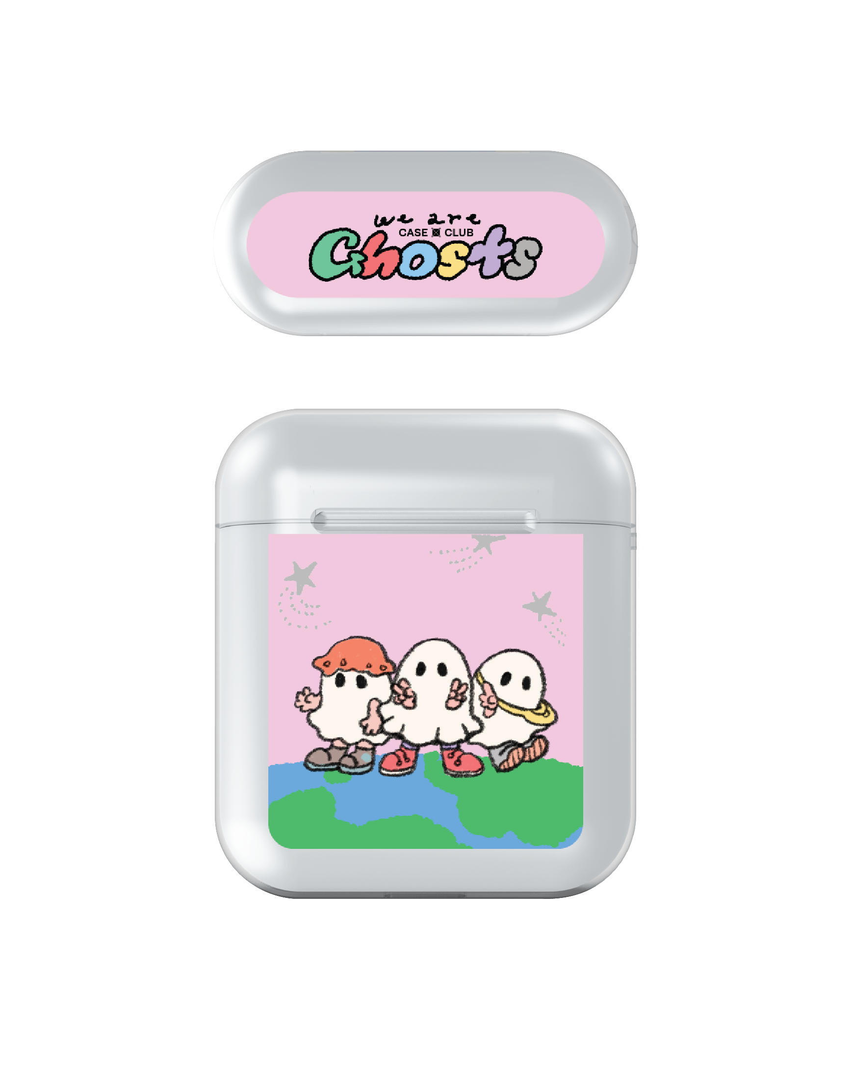 เคสใส AirPods รุ่น 1/2 เราคือ Ghost Club