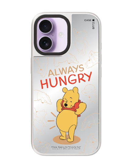 เคสกระจก iphone 17 magsafe winnie the pooh หมีพูห์จอมหิว