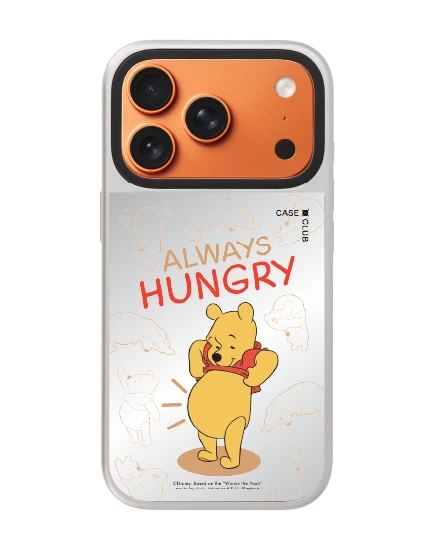 เคสกระจก iphone 17 pro magsafe winnie the pooh หมีพูห์จอมหิว