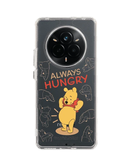 เคสใส realme 14 pro winnie the pooh หมีพูห์จอมหิว