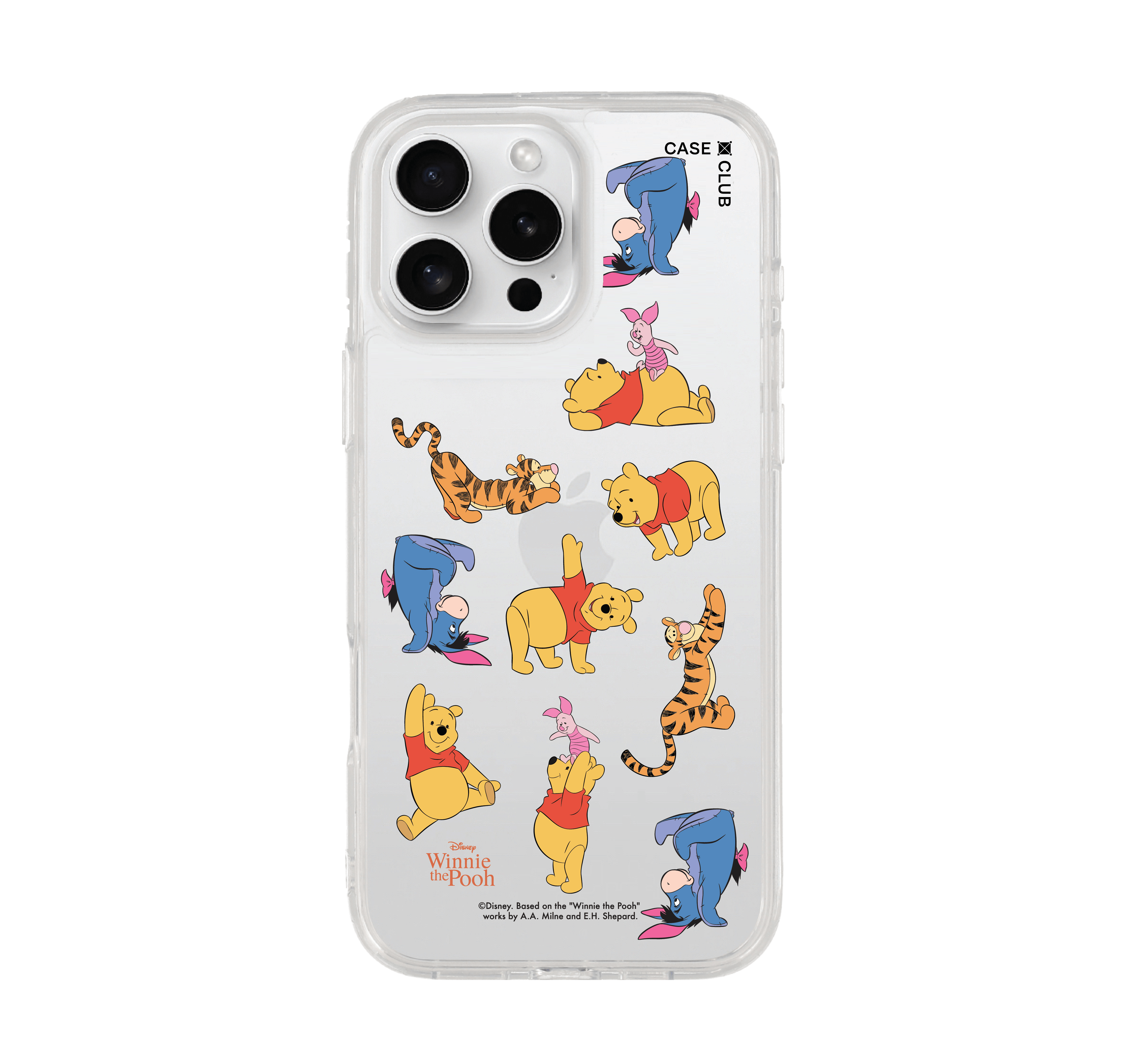 เคสใส iPhone 16 Pro Max Winnie the Pooh และผองเพื่อน