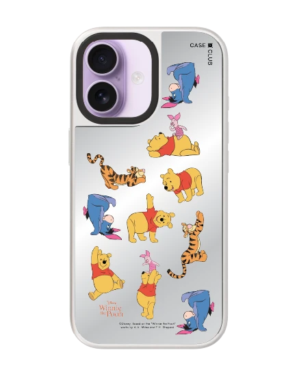 iphone 17 mirror silver magsafe winnie the pooh and friends