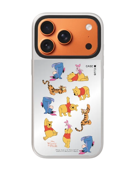เคสกระจก iphone 17 pro magsafe winnie the pooh หมีพูห์และผองเพื่อน