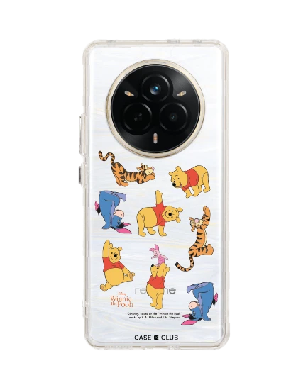 เคสใส realme 14 pro winnie the pooh หมีพูห์และผองเพื่อน