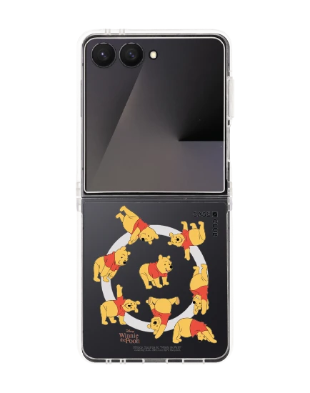 เคส samsung galaxy z flip 7 magsafe winnie the pooh โพสท่าสไตล์หมีพูห์