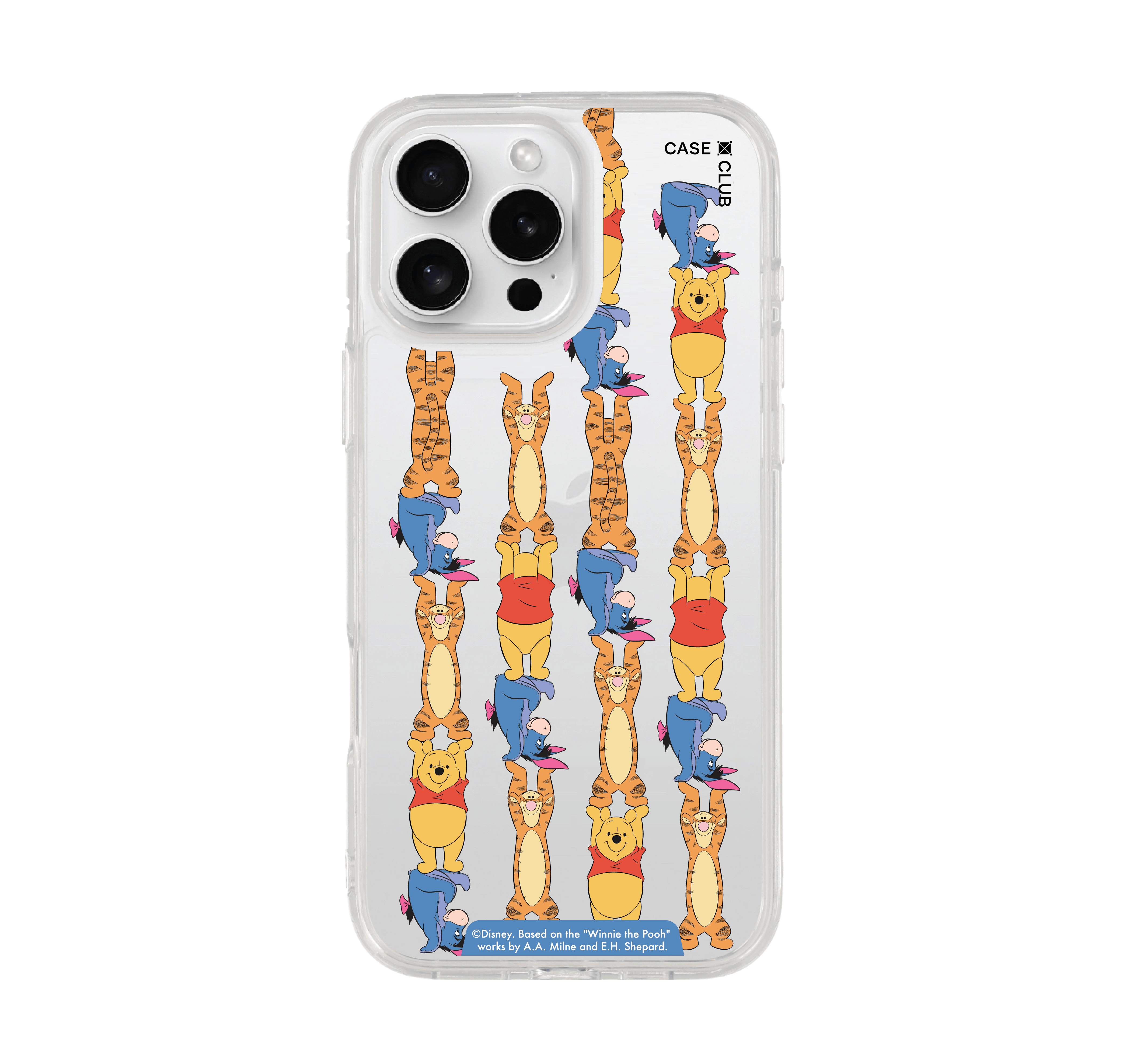 เคสใส iPhone 16 Pro Max Winnie The Pooh แก๊งค์