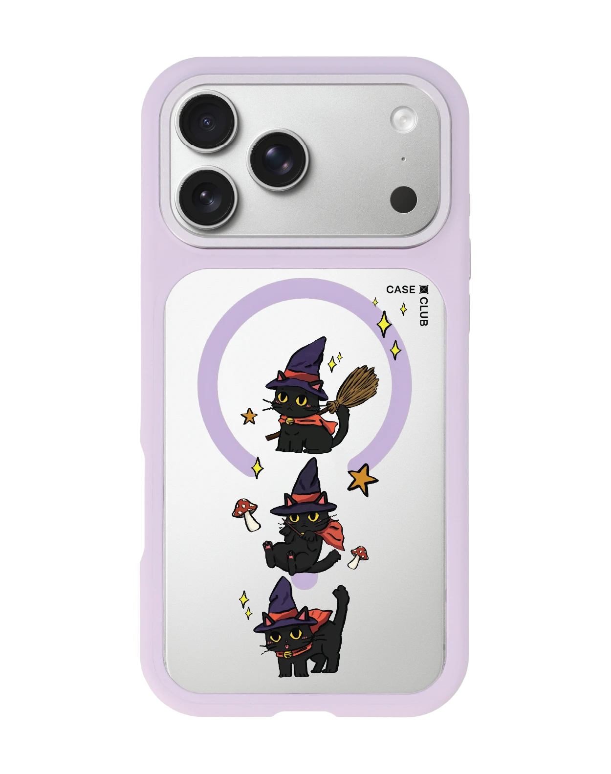 iphone 18 pro max switch lilac magsafe witch cat