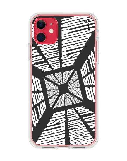 เคสใส iphone 11 โลกที่บิดเบี้ยว