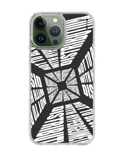 เคสใส iphone 13 pro max โลกที่บิดเบี้ยว