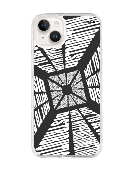 เคสใส iphone 14 plus โลกที่บิดเบี้ยว