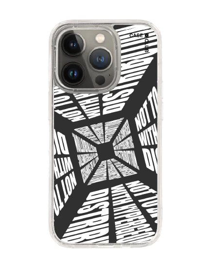 เคสใส iphone 14 pro magsafe โลกที่บิดเบี้ยว