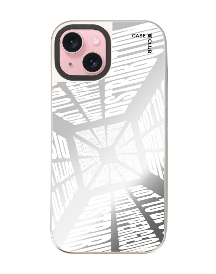 เคสกระจก iphone 15 magsafe โลกที่บิดเบี้ยว