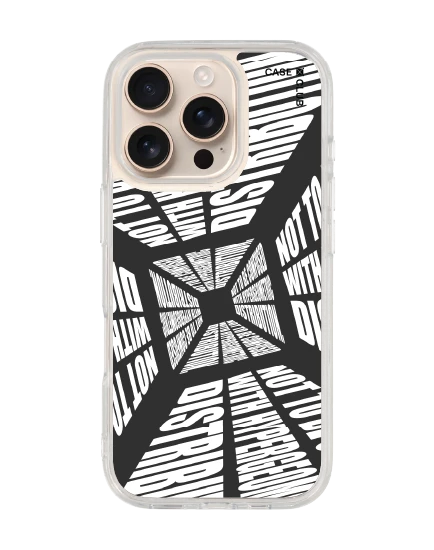 เคสใส iphone 16 pro magsafe โลกที่บิดเบี้ยว